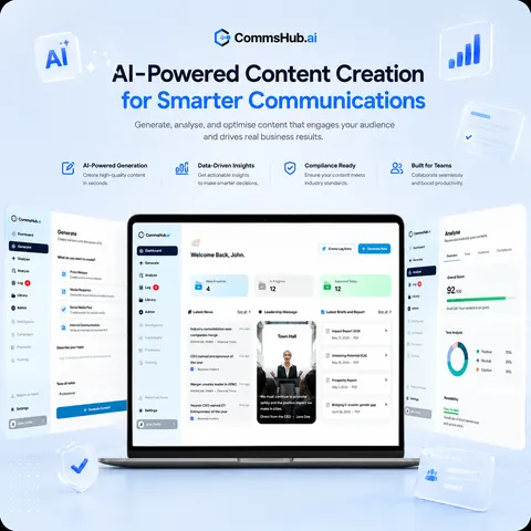 CommsHub.ai product visual