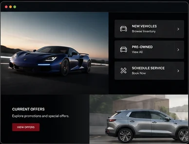 Dealership website 2 delivered at Cox Automotive