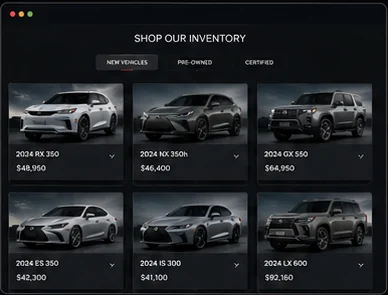 Dealership website 5 delivered at Cox Automotive